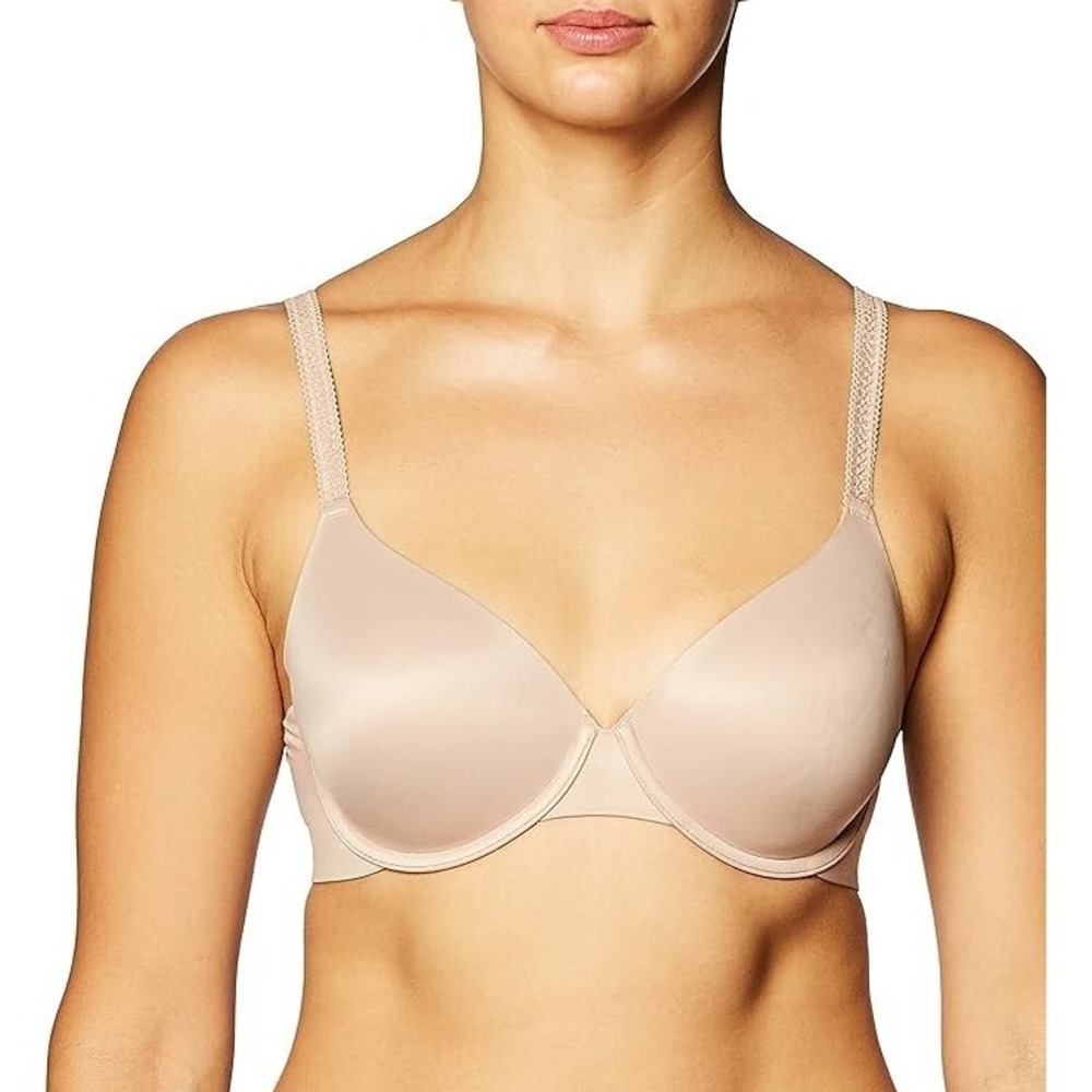 Calvin Klein Liquid Touch Lightly Lined‎ Perfect Coverage Bra Honey Almond 32DD